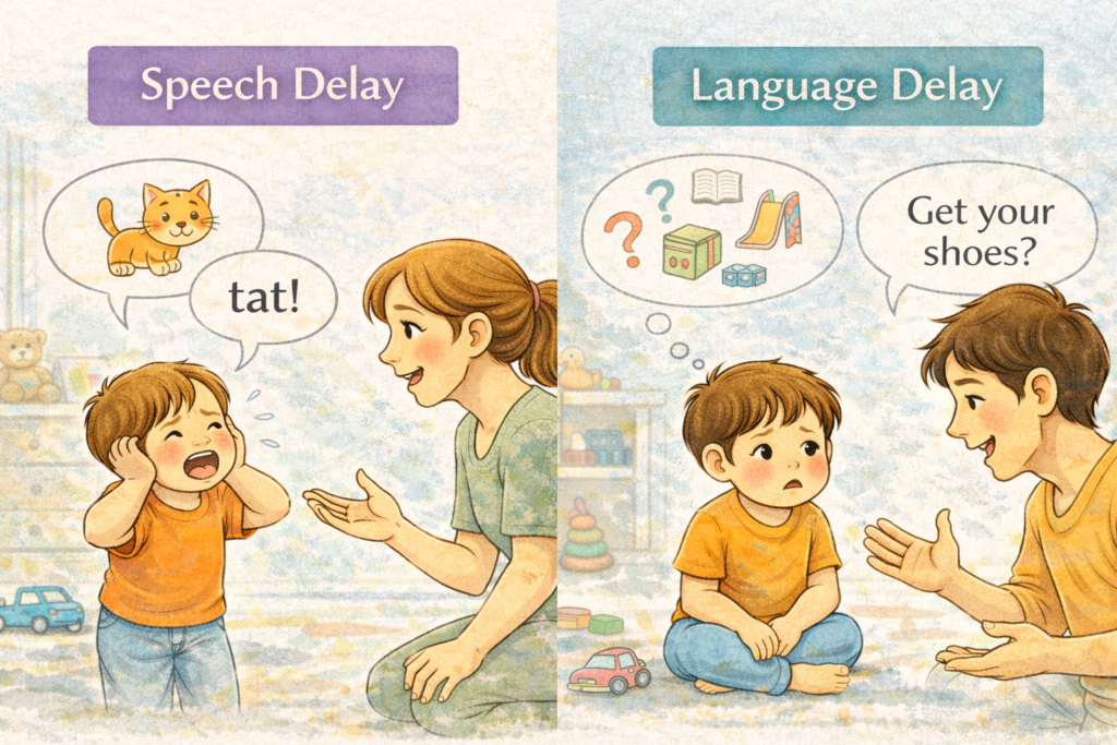 Speech Delay vs Language Delay: What’s the Difference?