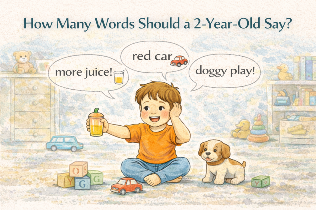 How Many Words Should a 2-Year-Old Say?