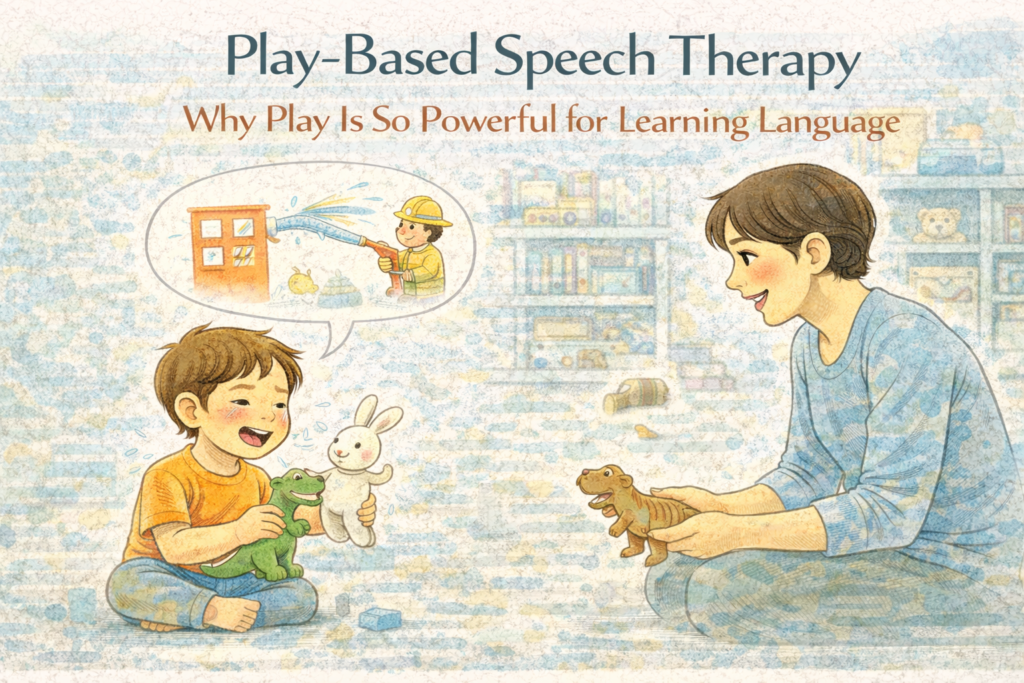 Play-Based Speech Therapy: Why Play Is So Powerful for Learning Language